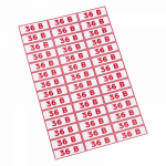 Знак наклейка "36 В" 10х30 мм Rexant (210/210) Знак наклейка "36 В" 10х30 мм Rexant (210/210)