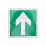 Знак наклейка "Направляющая стрелка" 200х200 мм Rexant (5/5)