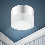 Светильник подсветка накладной под лампу GX53 алюминий белый+хром OL7 GX53 WH/CH ЭРА (1/40) Светильник подсветка накладной под лампу GX53 алюминий белый+хром OL7 GX53 WH/CH ЭРА (1/40)