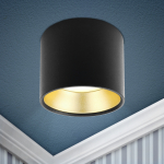 Светильник накладной под лампу GX53 алюминий черный+золото OL8 BK/GD ЭРА (1/40) Светильник накладной под лампу GX53 алюминий черный+золото OL8 BK/GD ЭРА (1/40)