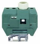 Клемма с плавкой вставкой 1ур. ячейка 24мм на DIN-рейку 32А Wago