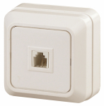 2-302-02 Intro Розетка телефонная RJ11, IP20, ОУ, Quadro, сл.кость (10/200/1600) 2-302-02 Intro Розетка телефонная RJ11, IP20, ОУ, Quadro, сл.кость (10/200/1600)