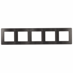 Рамка 5гн сатин графит 12-5105-12 Эра12 ЭРА Рамка 5гн сатин графит 12-5105-12 Эра12 ЭРА