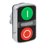 Исполнительный механизм кнопки XB4 "пуск-стоп" плоский возвратный без фиксации, с подсветкой IP65 EKF Исполнительный механизм кнопки XB4 "пуск-стоп" плоский возвратный без фиксации, с подсветкой IP65 EKF