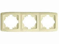 Рамка 3гн крем Carmen Viko (1/10/120)