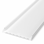 Лоток неперфорированный Стандарт 400х50х3000 (1,0 мм) RAL 9003 (6 м/уп) Промрукав