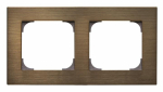 Рамка 2-пост. цвет золото глянцевый, металл горизонт. и вертик., IP20 Sky ABB Рамка 2-пост. цвет золото глянцевый, металл горизонт. и вертик., IP20 Sky ABB