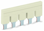Кроссовый соединитель для клеммных блоков втычная 5 зажимов 76А с изоляцией Wago
