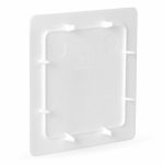 Крышка для коробки распаячной 80-0860 для с/п безгалогенная (HF) 100х100х45 (72шт/кор) Промрукав