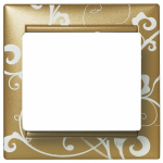 Рамка 1гн золото барокко Valena Legrand Рамка 1гн золото барокко Valena Legrand