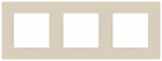Рамка для розеток и выключателей ЭРА Серия 12 12-5203-02 на 3 поста, Классик, слоновая кость Рамка для розеток и выключателей ЭРА Серия 12 12-5203-02 на 3 поста, Классик, слоновая кость