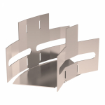 Угол д/листового кабель.лотка регулируемый горизонтальн. без соединит. разъема нержавеющая сталь серый ПРОМРУКАВ Угол д/листового кабель.лотка регулируемый горизонтальн. без соединит. разъема нержавеющая сталь серый ПРОМРУКАВ