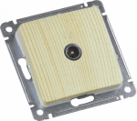 Оконечная розетка механизм скрыт. уст-ки винт. крепление дерево HEGEL Оконечная розетка механизм скрыт. уст-ки винт. крепление дерево HEGEL