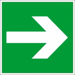 Знак "Направляющая стрелка" 200х200мм EKF PROxima Знак "Направляющая стрелка" 200х200мм EKF PROxima