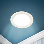 Панель светодиод круглая RLP 12Вт белая 6500К 998Лм 145/110мм IP20 LED 17-12-6K ЭРА (1/60)