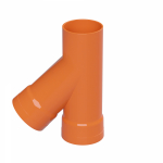 Тройник для двустенных труб,45 ,полипропилен,д.90 ДКС Тройник для двустенных труб,45 ,полипропилен,д.90 ДКС