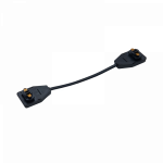 Коннектор гибкий FSB200-BL 200мм для шинопровода SB черный IN HOME Коннектор гибкий FSB200-BL 200мм для шинопровода SB черный IN HOME