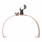 Держатель коньковый регулируемый большой с пластиковым фиксатором 230-350мм Cu EKF Держатель коньковый регулируемый большой с пластиковым фиксатором 230-350мм Cu EKF