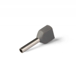 Наконечник штыревой НШВИ(2) 0,75-10 серый КВТ (500)