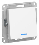 Выключатель 1кл прох с подсв с/у лотос механизм AtlasDesign Systeme Electric (1/20) Выключатель 1кл прох с подсв с/у лотос механизм AtlasDesign Systeme Electric (1/20)