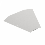Крышка угла горизонтального 45 градусов Профи 500 (1,0 мм) Промрукав
