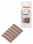Набор трубок термоусаживаемых, клеевых "Моноцвет, коричневый 12,7/4,3 TDM" Набор трубок термоусаживаемых, клеевых "Моноцвет, коричневый 12,7/4,3 TDM"