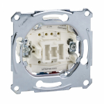 Кнопочный выключатель мех-зм одиночный скрыт. уст-ки 10А 250В IP20 SE MERTEN Кнопочный выключатель мех-зм одиночный скрыт. уст-ки 10А 250В IP20 SE MERTEN