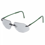 Спортивные очки с зеленым классическим заушником Спортивные очки с зеленым классическим заушником