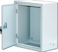 Щит с монтажной панелью ЩМП 800х625х250 настен с зам. металл сер IP54 КРЗМИ (1)