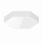 Светодиодный светильник VARTON Gexus 750х866 Up шестиугольный подвесной 36 Вт 4000 K с опаловым рассеивателем RAL9005 черный муар Светодиодный светильник VARTON Gexus 750х866 Up шестиугольный подвесной 36 Вт 4000 K с опаловым рассеивателем RAL9005 черный муар