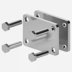 Зажим для подключения гибкой шины 120x32 Зажим для подключения гибкой шины 120x32