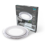 Светильник круг 6+3Вт 540Лм 4000K 180-265В IP20 монтаж Ø110 144*31мм 3 режима LED Gauss Bubbles 1/40 Светильник круг 6+3Вт 540Лм 4000K 180-265В IP20 монтаж Ø110 144*31мм 3 режима LED Gauss Bubbles 1/40