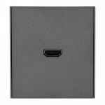 Розетка HDMI с/у графит механизм с рамкой MIELE STRONG KRANZ (1/100) Розетка HDMI с/у графит механизм с рамкой MIELE STRONG KRANZ (1/100)