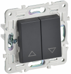 Выключатель управления жалюзи с/у титан механизм SK-V12T SKANDY IEK (1/10/100)