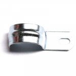 Держатель оцинкованный односторонний, д.16мм под крепеж М6 Держатель оцинкованный односторонний, д.16мм под крепеж М6