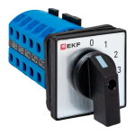 Переключатель кулачковый ПК-1-102 25А 2P «0-1-2-3» IP65 EKF Переключатель кулачковый ПК-1-102 25А 2P «0-1-2-3» IP65 EKF
