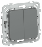 FLITE Выключ. жалюзи 10А ВЖ52-2-0-ФлМА м/а IEK