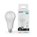 Лампа светодиод 30Вт груша А67 Е27 4100К 2360Лм матовая Gauss Elementary (1/10/50) Лампа светодиод 30Вт груша А67 Е27 4100К 2360Лм матовая Gauss Elementary (1/10/50)