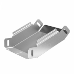 Угол д/листового кабель.лотка 45° вертикально ниспадающий (внешний) без соединит. разъема сталь оцинкованное серый ПРОМРУКАВ Угол д/листового кабель.лотка 45° вертикально ниспадающий (внешний) без соединит. разъема сталь оцинкованное серый ПРОМРУКАВ