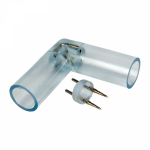 L - коннектор для двухжильного дюралайта ∅13мм L - коннектор для двухжильного дюралайта ∅13мм