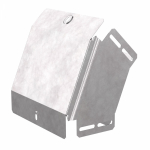 Угол д/листового кабель.лотка 45° вертикально ниспадающий без разъема/соединителя сталь светло-серый ПРОМРУКАВ Угол д/листового кабель.лотка 45° вертикально ниспадающий без разъема/соединителя сталь светло-серый ПРОМРУКАВ