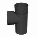 Тройник для двустенных труб,90 ,полипропилен,д.125 ДКС