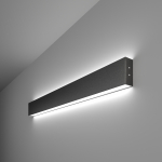 Линейный светодиодный накладной двусторонний светильник 78см 30W 6500K черная шагрень (101-100-40-78) Линейный светодиодный накладной двусторонний светильник 78см 30W 6500K черная шагрень (101-100-40-78)