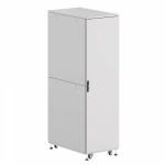 Шкаф напольный разобранный 19 IT-CQE-N 42U 600x1000мм, крыша с вырубкой, сплошная металл и сплошная металл, двойные боковые панели, серый RAL7035 Шкаф напольный разобранный 19 IT-CQE-N 42U 600x1000мм, крыша с вырубкой, сплошная металл и сплошная металл, двойные боковые панели, серый RAL7035