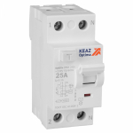 Устройство защитного отключения (УЗО) 2p 25А 3000мА AC КЭАЗ _ OptiDin