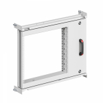 Рама поворотная частичная 9U для 19" оборудования для корпусов CQE & CQE N, ВхШ 600х800 мм
