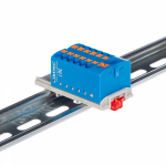 Зажим клеммный проходной 28.8мм размер ячейки 41.3мм на DIN-рейку 1 уровень сечение провода 6мм² 41А 690В термопласт DKC (ДКС) Зажим клеммный проходной 28.8мм размер ячейки 41.3мм на DIN-рейку 1 уровень сечение провода 6мм² 41А 690В термопласт DKC (ДКС)