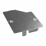 Крышка переходника правого Стандарт INOX (AISI 304) 200х150 Промрукав Крышка переходника правого Стандарт INOX (AISI 304) 200х150 Промрукав