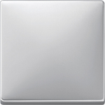 Клавиша одинарная перекидная для выкл-ля/кнопки пластик алюминий матовая IP20 для шинной системы SE MERTEN