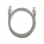 Шнур коммутационный патч-корд U/UTP, CAT 5e, RJ45-RJ45, 26AWG, PVC, серый, 2м REXANT